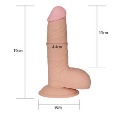 Ultra Soft Dude Gode SOFT DUDE 13 x 4.4 cm